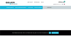 Desktop Screenshot of geuer.de