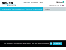 Tablet Screenshot of geuer.de